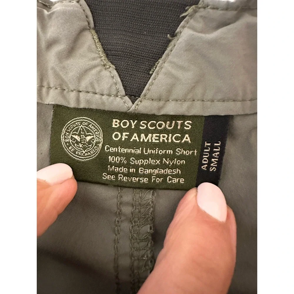 Boy Scouts of America Shorts Mens Small Cargo Nylon Uniform Outdoor Hiking‎